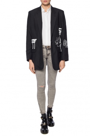 Blazer with embroidered logo, zdjęcie 2 Blazer with embroidered logo od Diesel